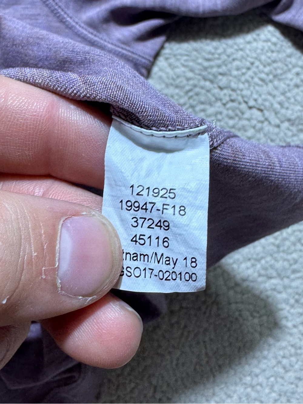REI Co-Op 1/4 Zip Womens Small Mock Neck Light Purple Pullover Sweatshirt Top - Picture 7 of 13